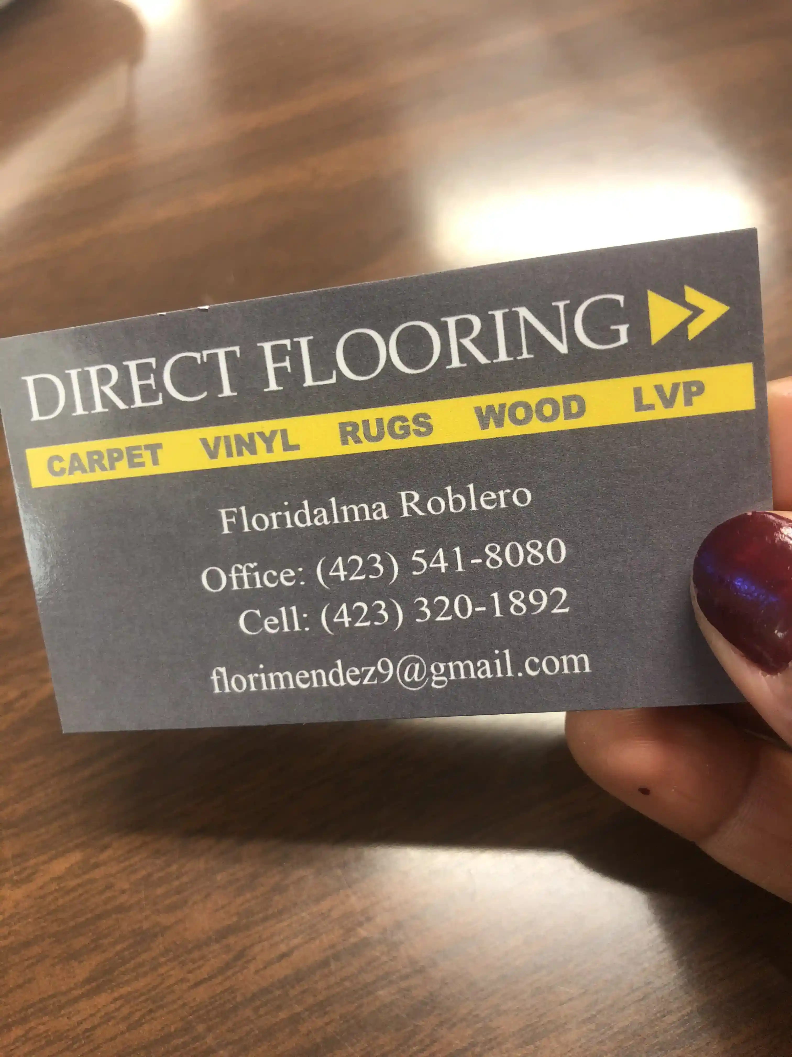 Direct flooring 