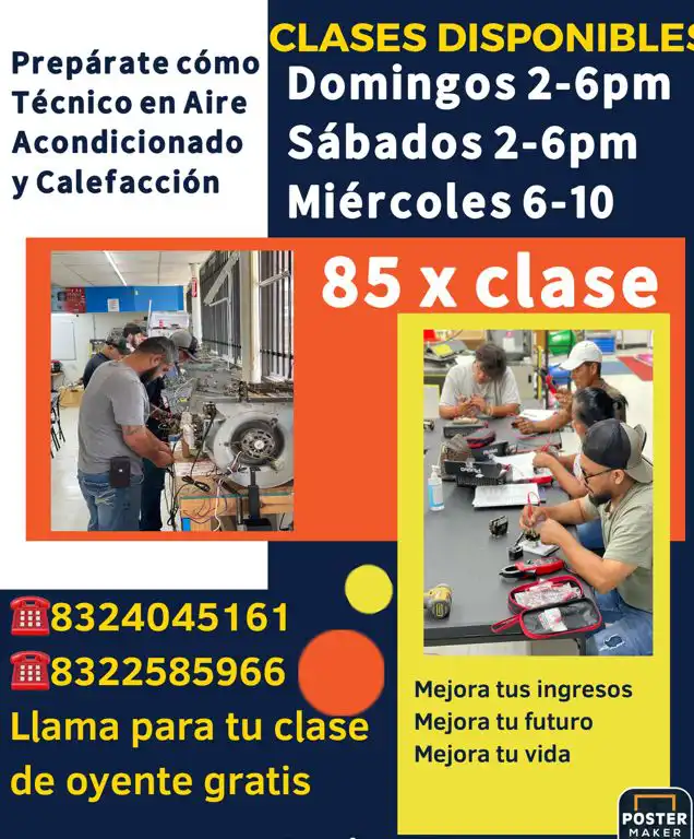 Estudia y prepárate cómo Técnico certificado en Aire Acondicionado y Calefacción 