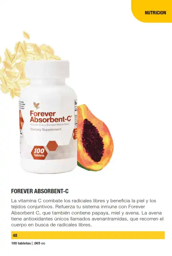 Vitamina C de Forever Living – Forever Absorbent C