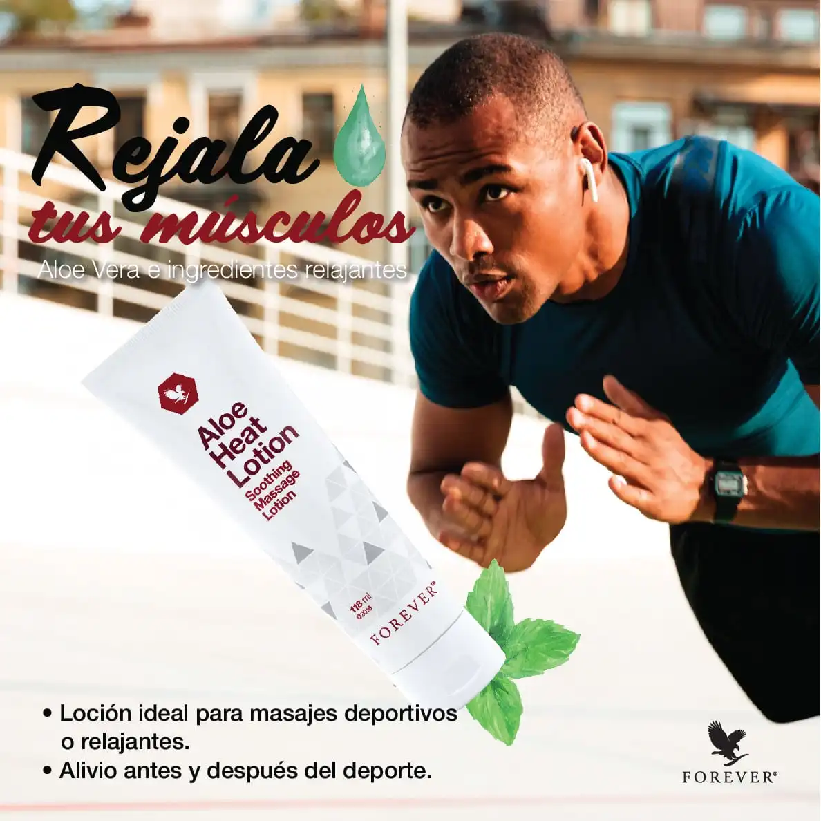 Aloe Heat Lotion – crema caliente para relajar los músculos