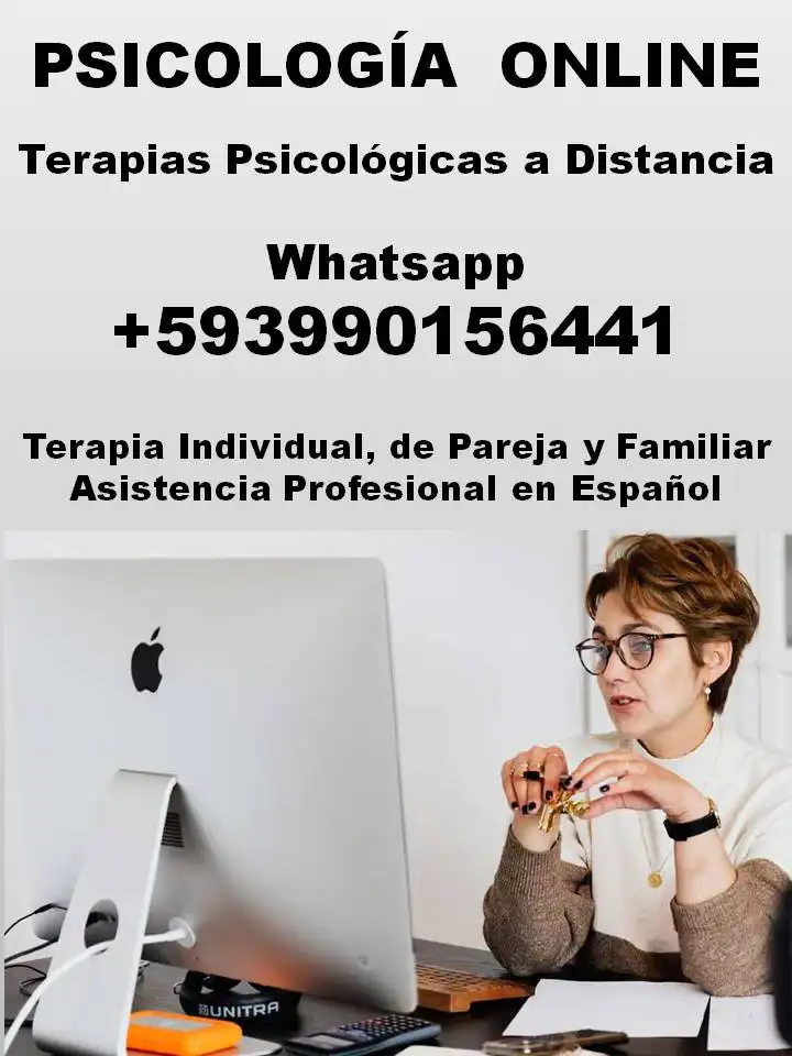 PSICOLOGÍA ONLINE - TERAPIAS EN ESPAÑOL - PSICOLOGA LATINA