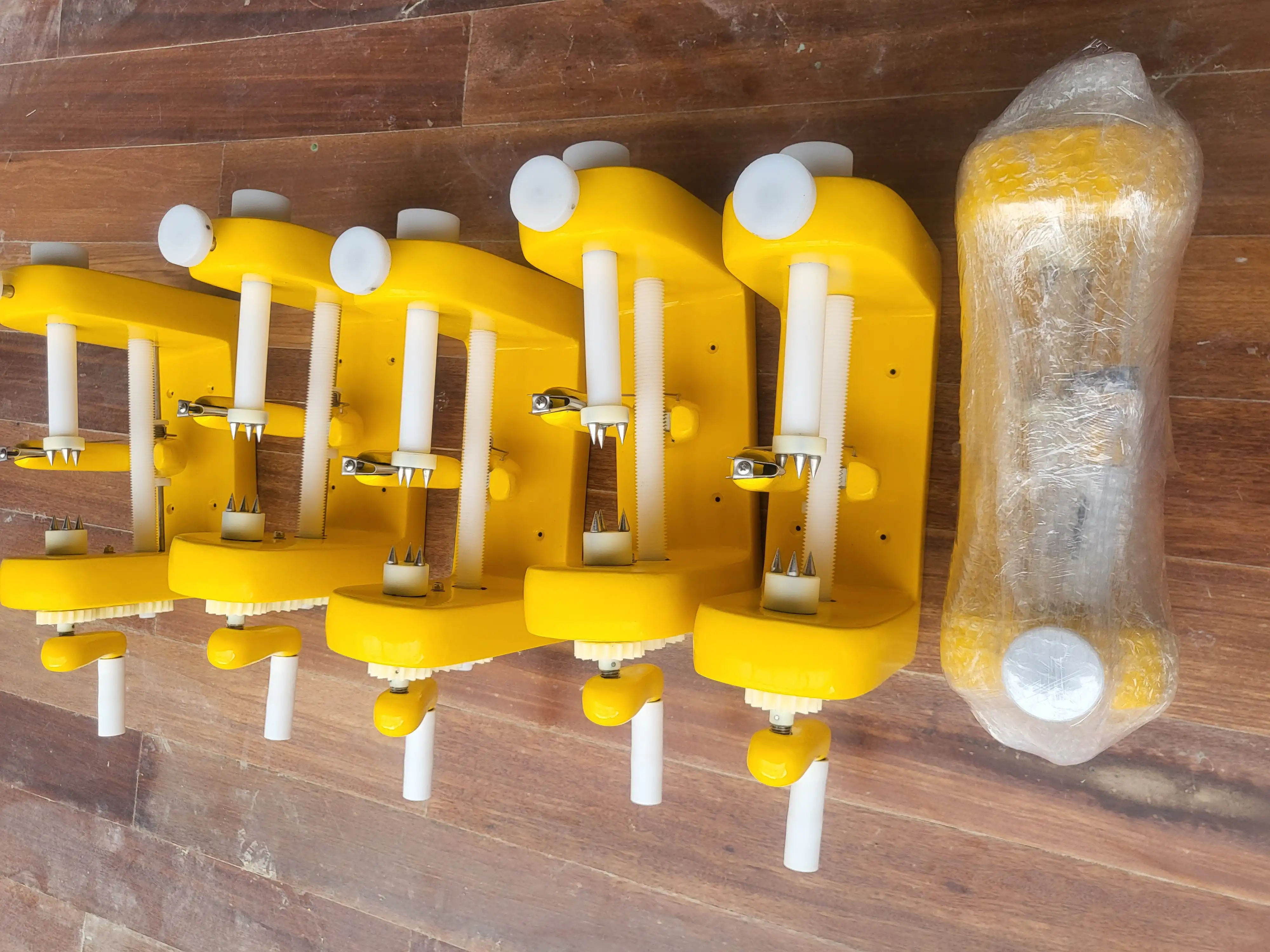 Maquina peladora mango biche en tiras 