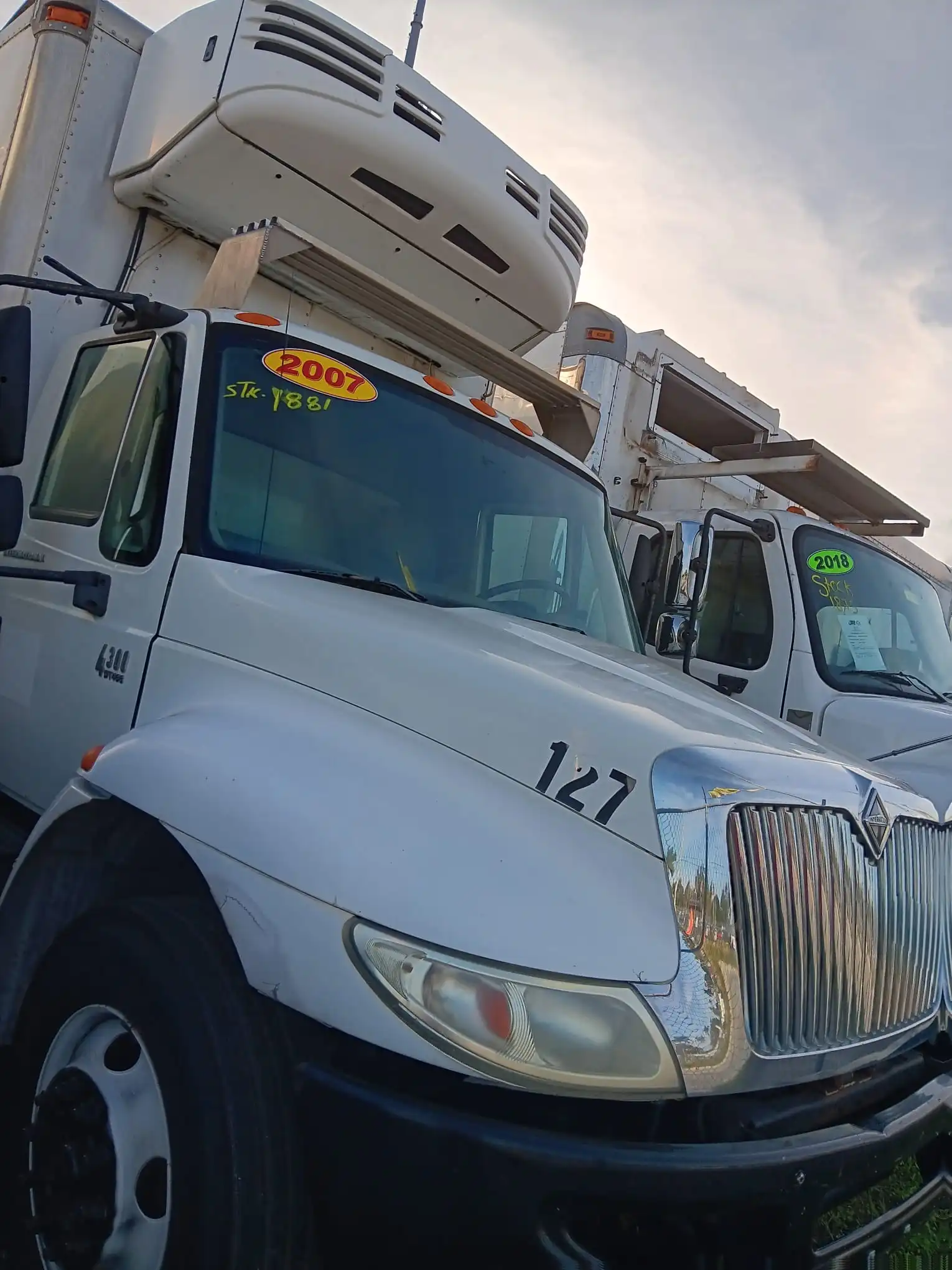 2007 INTERNATIONAL DURASTAR 22FT REEFER BOX 