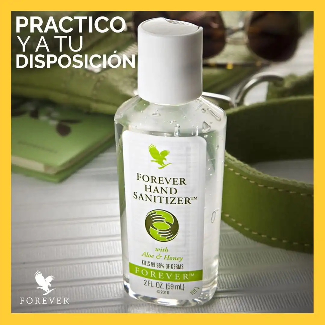 Forever Hand Sanitizer con aloe vera y miel para proteger tu salud 