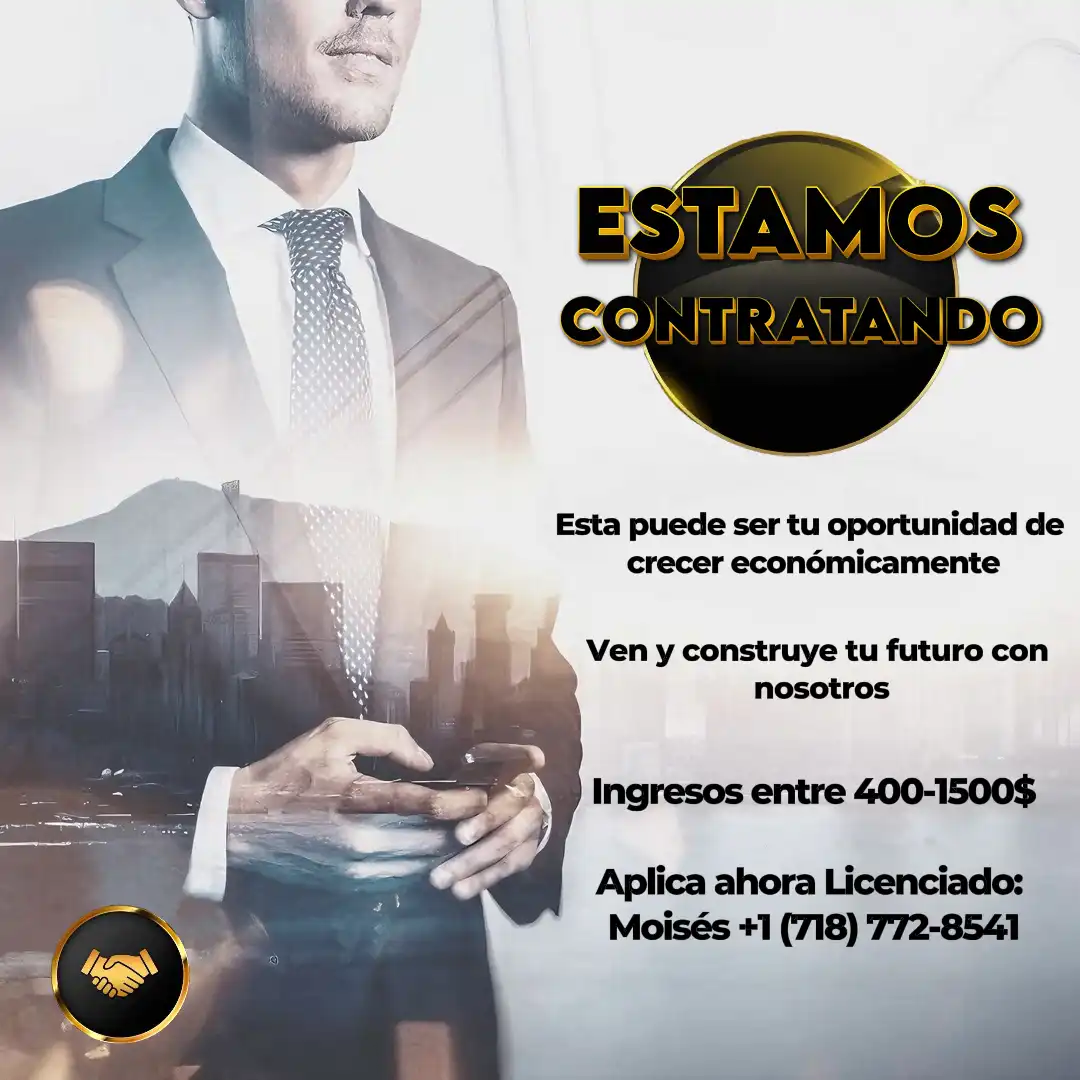  ¡EMPLEO DISPONIBLE! 