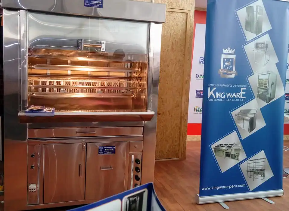 HORNO POLLO BRASA MODELO EXPORTACION