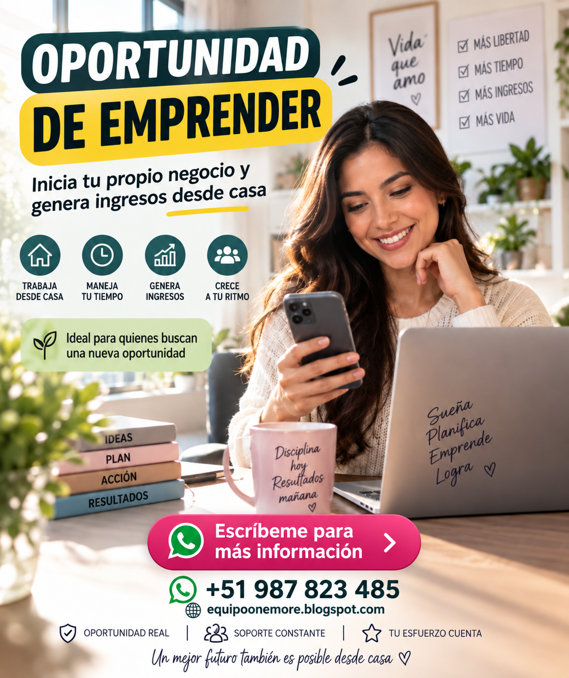 Emprender en Estados Unidos también puede comenzar desde internet